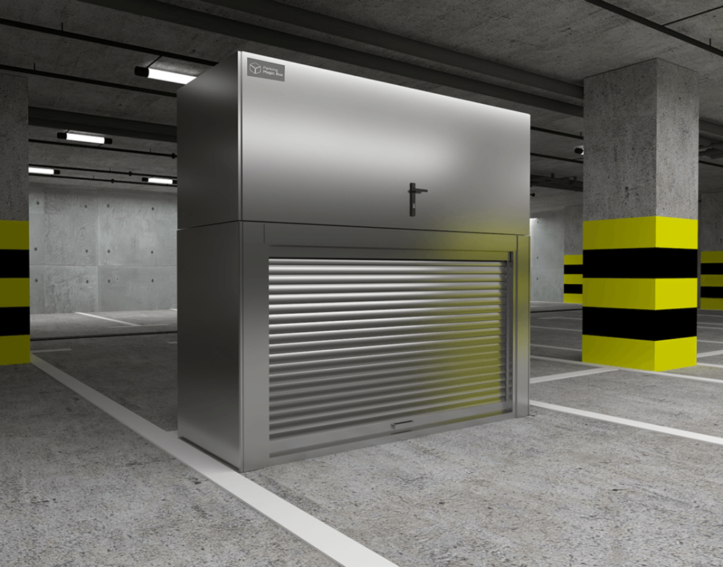 Box garażowy dwumodułowy