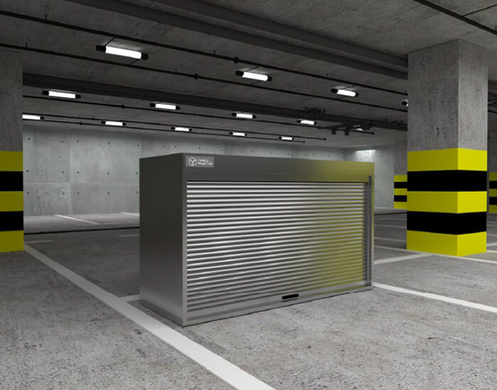 Box garażowy jednomodułowy