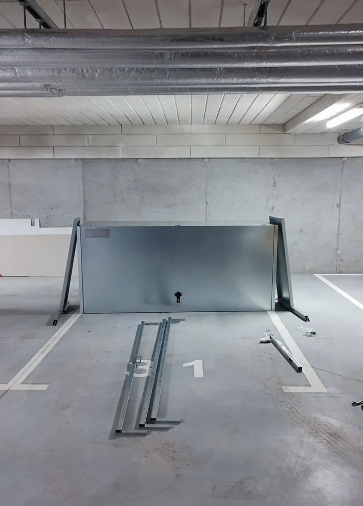 szafa garażowa z certyfikatem