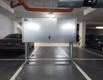 Więcej miejsca w kawalerce dzięki szafom garażowym