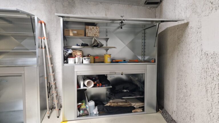 Magic Boks Szafa Garażowa Dwumodułowa z roletą