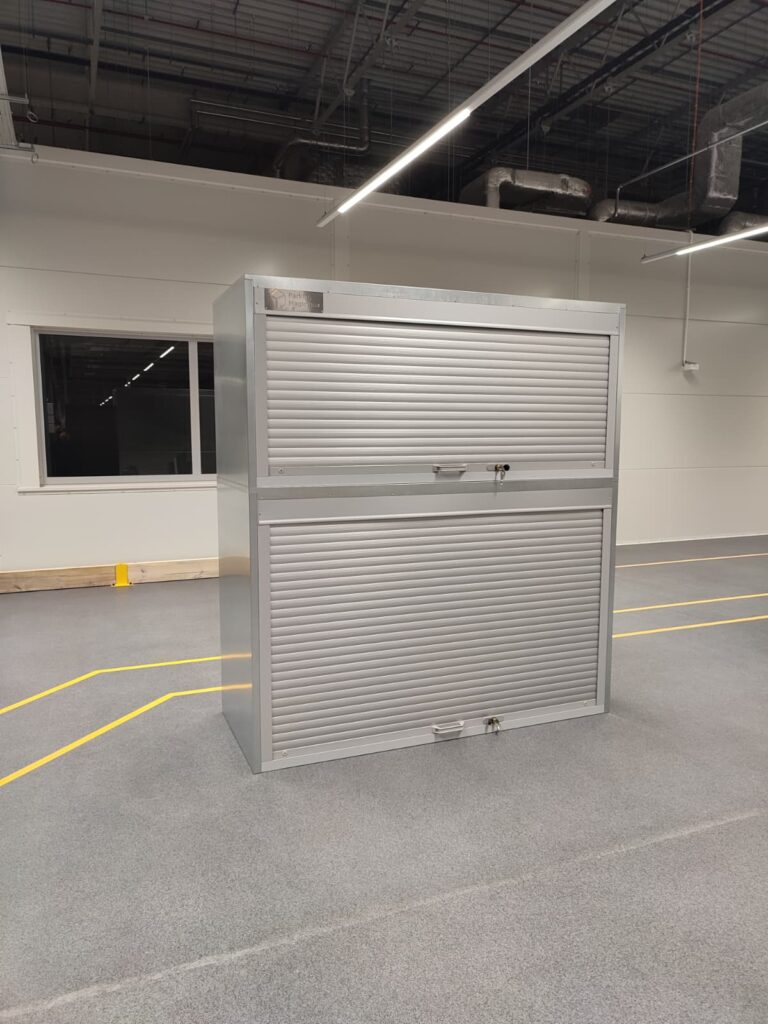 Magic Boks Szafa Garażowa Dwumodułowa z roletami