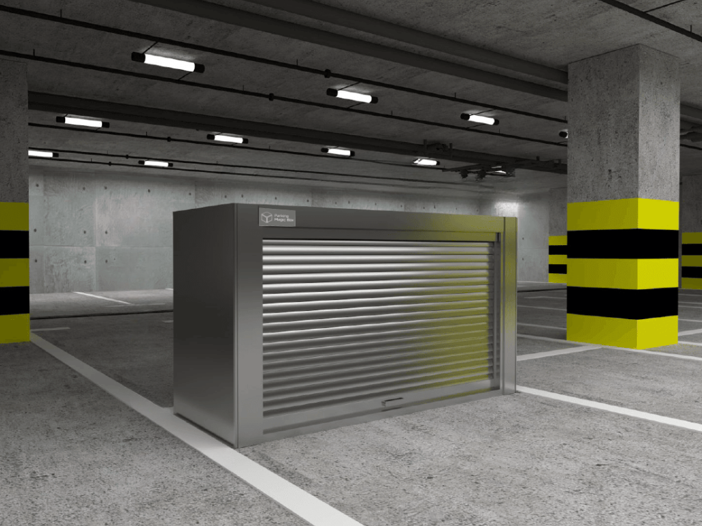 box do garażu jednomodułowy Parking Magic Box