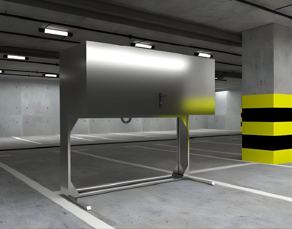 Box garażowy podjazdowy